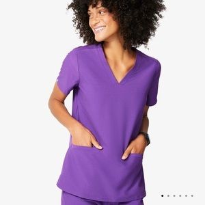 Figs Ultraviolet Scrub Set XXL-top(Casma) XL Bottoms (Kade)